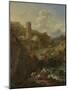 Italian Landscape-Nicolaes Pietersz. Berchem-Mounted Art Print