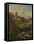 Italian Landscape-Nicolaes Pietersz. Berchem-Framed Stretched Canvas