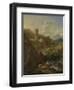 Italian Landscape-Nicolaes Pietersz. Berchem-Framed Art Print