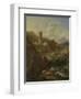 Italian Landscape-Nicolaes Pietersz. Berchem-Framed Art Print