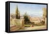 Italian Landscape-George Edwards Hering-Framed Stretched Canvas