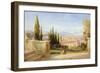 Italian Landscape-George Edwards Hering-Framed Giclee Print