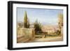 Italian Landscape-George Edwards Hering-Framed Giclee Print