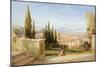 Italian Landscape-George Edwards Hering-Mounted Giclee Print