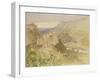 Italian Landscape-Samuel Scott-Framed Giclee Print