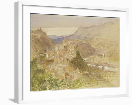 Italian Landscape-Samuel Scott-Framed Giclee Print