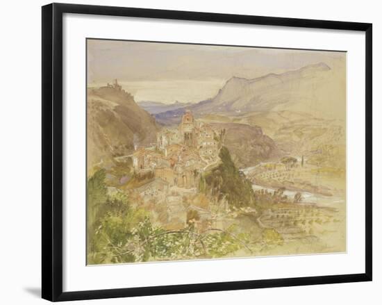 Italian Landscape-Samuel Scott-Framed Giclee Print