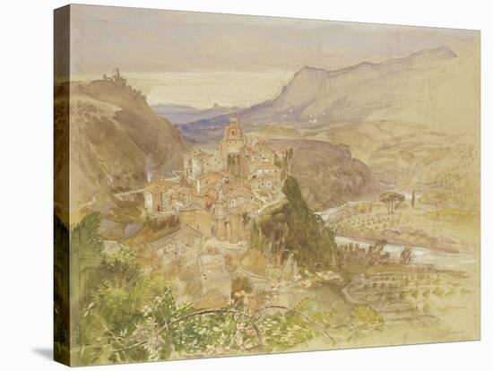 Italian Landscape-Samuel Scott-Stretched Canvas