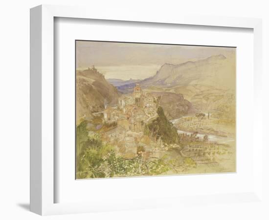 Italian Landscape-Samuel Scott-Framed Giclee Print