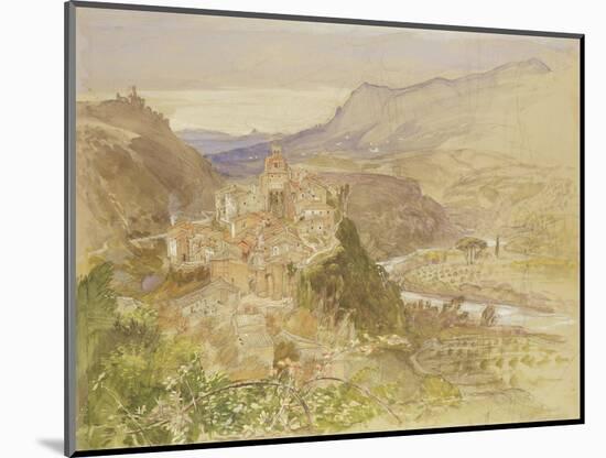 Italian Landscape-Samuel Scott-Mounted Giclee Print