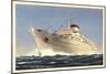 Italian Line, M.N. Giulio Cesare, Dampfschiff-null-Mounted Giclee Print