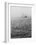 Italian Liner Andrea Doria Sinking in Atlantic after Collision with Swedish Ship Stockholm-Loomis Dean-Framed Photographic Print