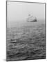 Italian Liner Andrea Doria Sinking in Atlantic after Collision with Swedish Ship Stockholm-Loomis Dean-Mounted Photographic Print