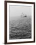 Italian Liner Andrea Doria Sinking in Atlantic after Collision with Swedish Ship Stockholm-Loomis Dean-Framed Photographic Print
