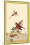 Italian Locusts-Edward Detmold-Mounted Art Print