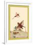 Italian Locusts-Edward Detmold-Framed Art Print