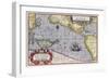 Italian Map Of The Pacific Ocean1589-Vintage Lavoie-Framed Giclee Print