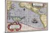 Italian Map Of The Pacific Ocean1589-Vintage Lavoie-Mounted Giclee Print