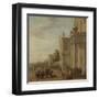 Italian Marketplace-Jacob van der Ulft-Framed Art Print