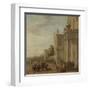 Italian Marketplace-Jacob van der Ulft-Framed Art Print