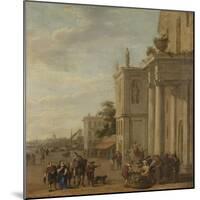 Italian Marketplace-Jacob van der Ulft-Mounted Art Print