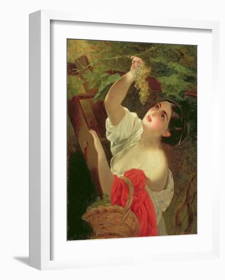 Italian Midday, 1831-Karl Pavlovich Bryullov-Framed Giclee Print