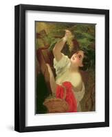 Italian Midday, 1831-Karl Pavlovich Bryullov-Framed Giclee Print