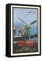 Italian Military Aeronautics-null-Framed Stretched Canvas