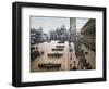 Italian Military Parade in St. Mark's Square in Venice, 1910-null-Framed Giclee Print