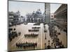 Italian Military Parade in St. Mark's Square in Venice, 1910-null-Mounted Giclee Print