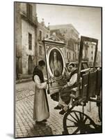 Italian Monks Remove Treasures from their Convent's Chapel for Safekeeping, 1943-4-null-Mounted Giclee Print