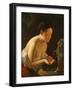 Italian Morning-Karl Pavlovich Briullov-Framed Giclee Print