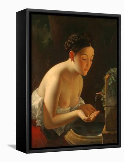 Italian Morning-Karl Pavlovich Briullov-Framed Stretched Canvas