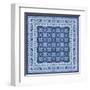 Italian Mosaic in Blue I-Vision Studio-Framed Art Print