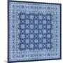 Italian Mosaic in Blue I-Vision Studio-Mounted Art Print