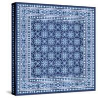 Italian Mosaic in Blue I-Vision Studio-Stretched Canvas