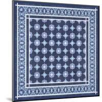 Italian Mosaic in Blue II-Vision Studio-Mounted Art Print