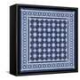 Italian Mosaic in Blue II-Vision Studio-Framed Stretched Canvas