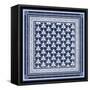 Italian Mosaic in Blue III-Vision Studio-Framed Stretched Canvas