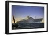 Italian Motor Ship Africa Built for Lloyd Trieste and Used as Cruise Ship-null-Framed Giclee Print