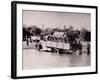 Italian Motorized Column Crossing River in Today Somalia-null-Framed Giclee Print