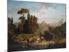 Italian Mountains, 1859-Albert Bierstadt-Mounted Giclee Print