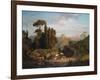 Italian Mountains, 1859-Albert Bierstadt-Framed Giclee Print