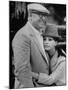Italian Movie Director Carlo Ponti and His Actress Wife Sophia Loren Outside Villa-Alfred Eisenstaedt-Mounted Premium Photographic Print