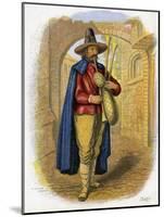 Italian Musician, 1809-W Dickes-Mounted Giclee Print