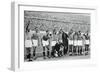 Italian National Football Team, Berlin Olympics, 1936-null-Framed Giclee Print