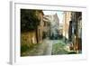 Italian Old Street . Tuscany-ZoomTeam-Framed Photographic Print