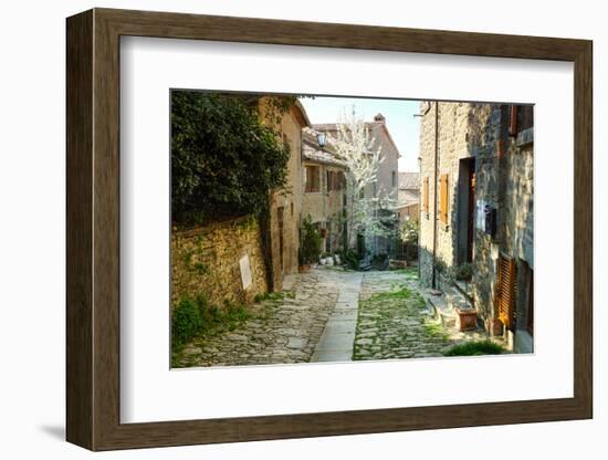 Italian Old Street . Tuscany-ZoomTeam-Framed Photographic Print