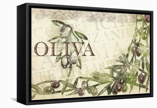 Italian Olives-null-Framed Stretched Canvas