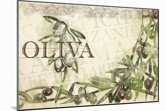 Italian Olives-null-Mounted Giclee Print